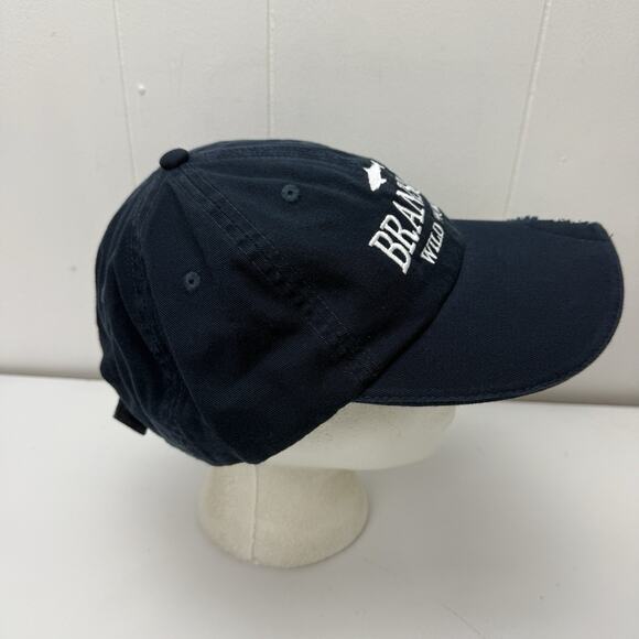 Shark Bite Hat Cap Blue White Bransons Wild World Strapback Adjustable - Picture 6 of 10